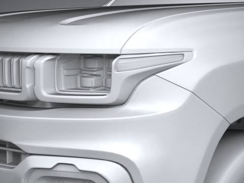 BAIC Beijing BJ60 2024 3D Model