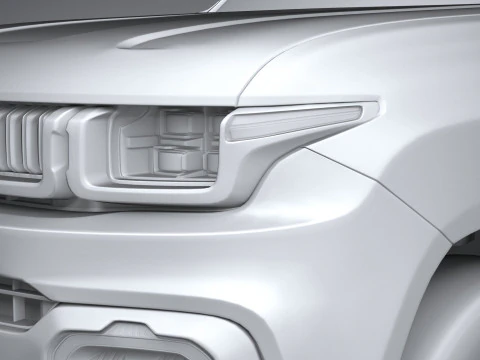 BAIC Beijing BJ60 2024 3D Model
