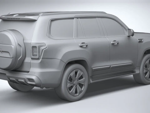 BAIC Beijing BJ60 2024 3D Model