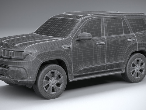 BAIC Beijing BJ60 2024 3D Model