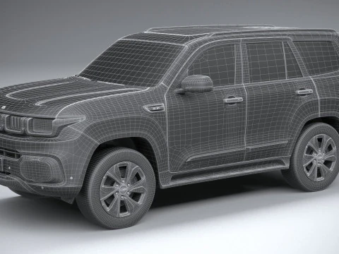 BAIC Beijing BJ60 2024 3D Model