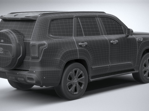 BAIC Beijing BJ60 2024 3D Model