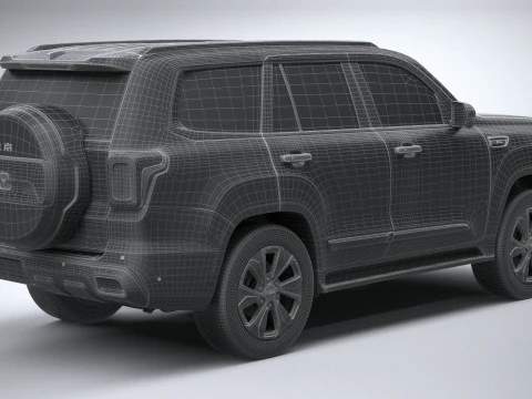 BAIC Beijing BJ60 2024 3D Model