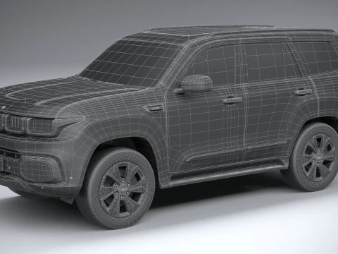 BAIC Beijing BJ60 2024 3D Model