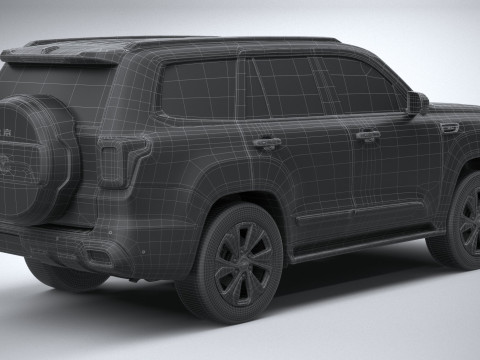 BAIC Beijing BJ60 2024 3D Model