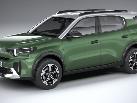 Citroen C3 Aircross 2025 3D Model