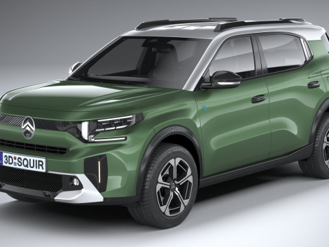 Citroen C3 Aircross 2025 Modelo 3D