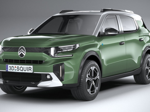 Citroen C3 Aircross 2025 Modelo 3D