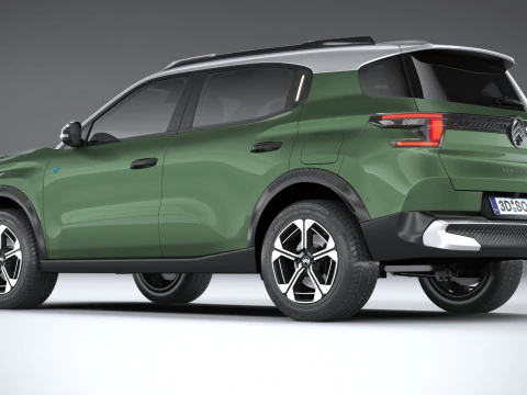 Citroen C3 Aircross 2025 3D Model