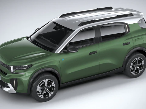 Citroen C3 Aircross 2025 3D Model