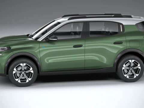 Citroen C3 Aircross 2025 3D Model