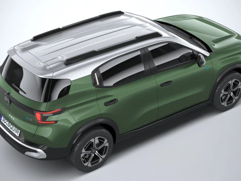 Citroen C3 Aircross 2025 3D Model