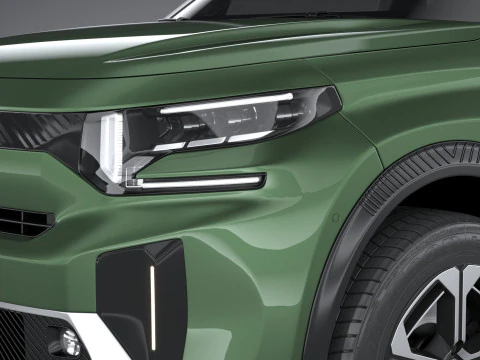 Citroen C3 Aircross 2025 3D Model