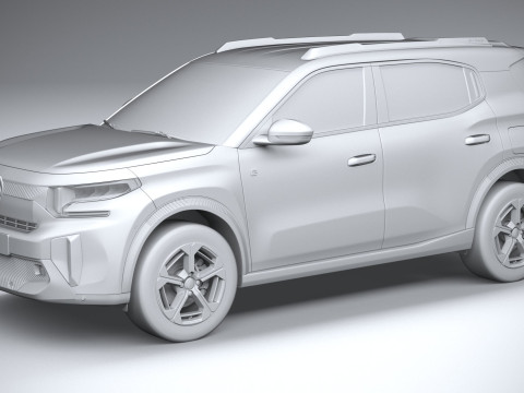 Citroen C3 Aircross 2025 Modelo 3D