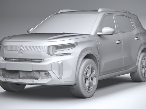 Citroen C3 Aircross 2025 Modelo 3D