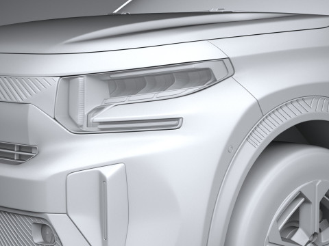 Citroen C3 Aircross 2025 Modelo 3D