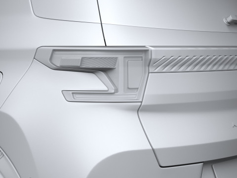 Citroen C3 Aircross 2025 Modelo 3D