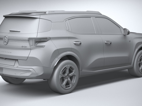 Citroen C3 Aircross 2025 Modelo 3D