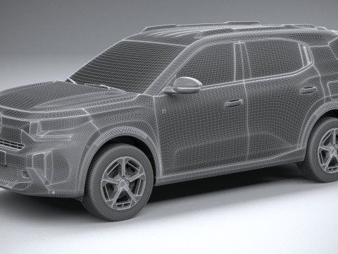 Citroen C3 Aircross 2025 Modelo 3D