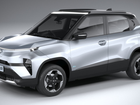 Tata Punch EV 2024 3D 模型
