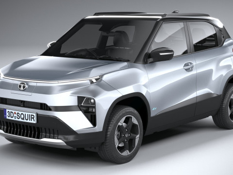 Tata Punch EV 2024 Modèle 3D