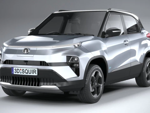 Tata Punch EV 2024 3D Model