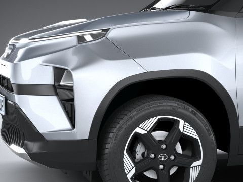 Tata Punch EV 2024 Modèle 3D