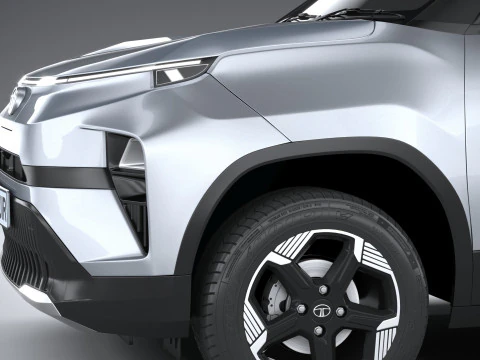 Tata Punch EV 2024 3D Model
