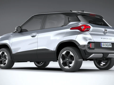 Tata Punch EV 2024 3D Model
