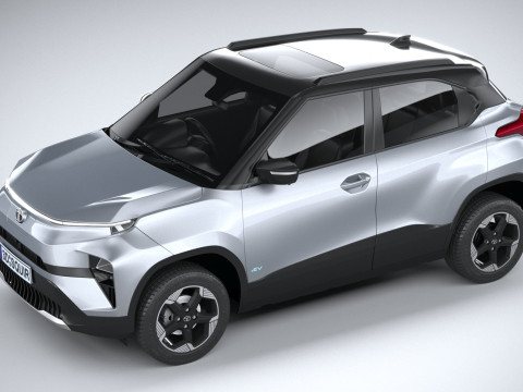 Tata Punch EV 2024 Modèle 3D