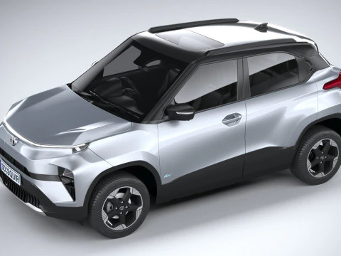 Tata Punch EV 2024 3D Model
