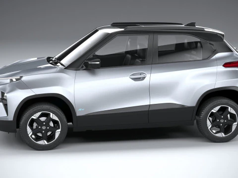 Tata Punch EV 2024 3D Model