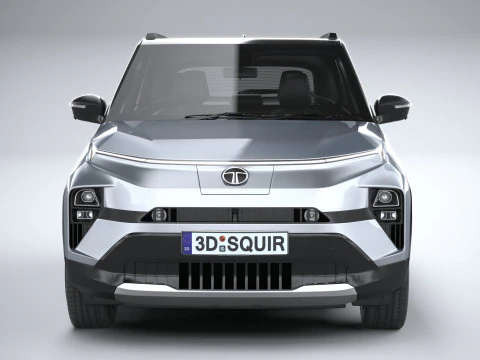 Tata Punch EV 2024 3D Model