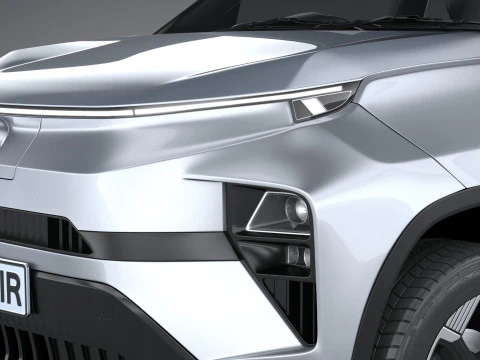 Tata Punch EV 2024 3D Model