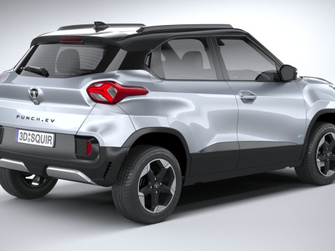 Tata Punch EV 2024 Modèle 3D