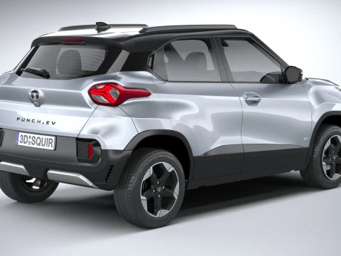 Tata Punch EV 2024 3D Model