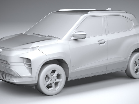 Tata Punch EV 2024 Modèle 3D