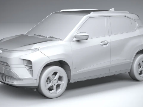 Tata Punch EV 2024 3D Model