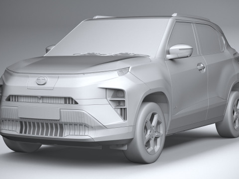 Tata Punch EV 2024 Modèle 3D
