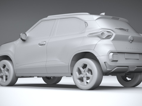 Tata Punch EV 2024 Modèle 3D