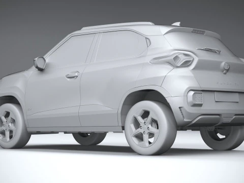 Tata Punch EV 2024 3D Model