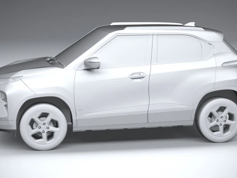 Tata Punch EV 2024 3D Model