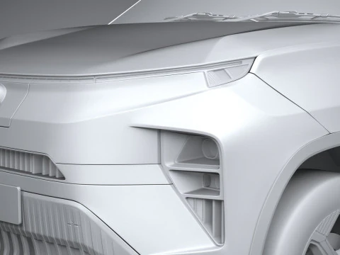 Tata Punch EV 2024 3D Model