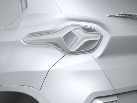 Tata Punch EV 2024 Modèle 3D