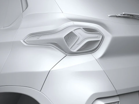 Tata Punch EV 2024 3D Model