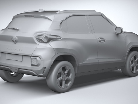Tata Punch EV 2024 Modèle 3D