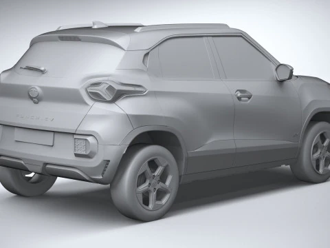 Tata Punch EV 2024 3D Model