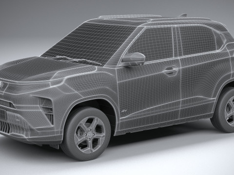 Tata Punch EV 2024 Modèle 3D