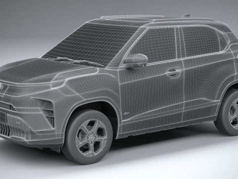 Tata Punch EV 2024 3D Model