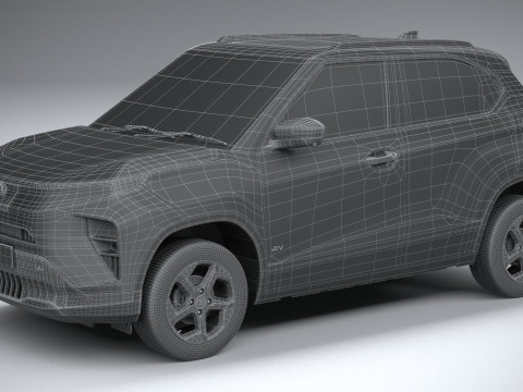 Tata Punch EV 2024 Modèle 3D